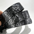 PENDRA Seraine Leather Rope Punk Belt