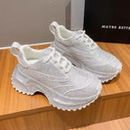 PENDRA Rhinestone Diamond Sports Shoes