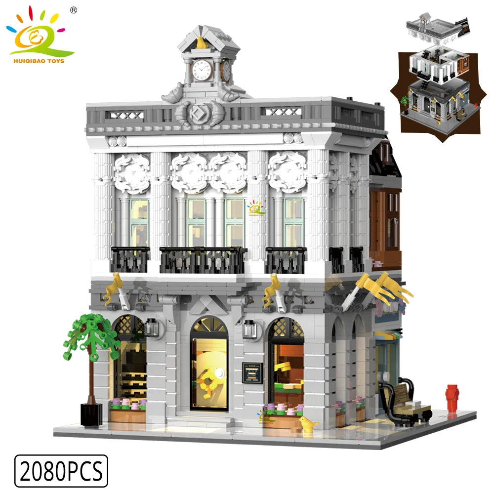 PENDRA Corner Coffee Micro Building Set