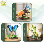 PENDRA Insect Butterfly Floral Building Set