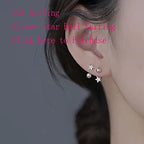 PENDRA Silver Stamp Asymmetrical Earrings