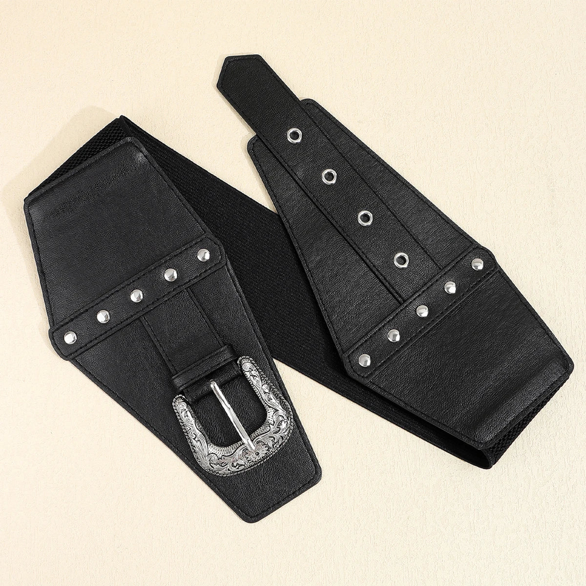 Western Girl corsets for women Wide Belt Gothic Slimming sheath flat belly Elastic High Waist Dress and Coat Cummerbands