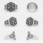 Arrow of Eros Stainless Steel Mens Rings Unique Charm Punk for Couple Male Boyfriend Biker Jewelry Creativity Gift Wholesale