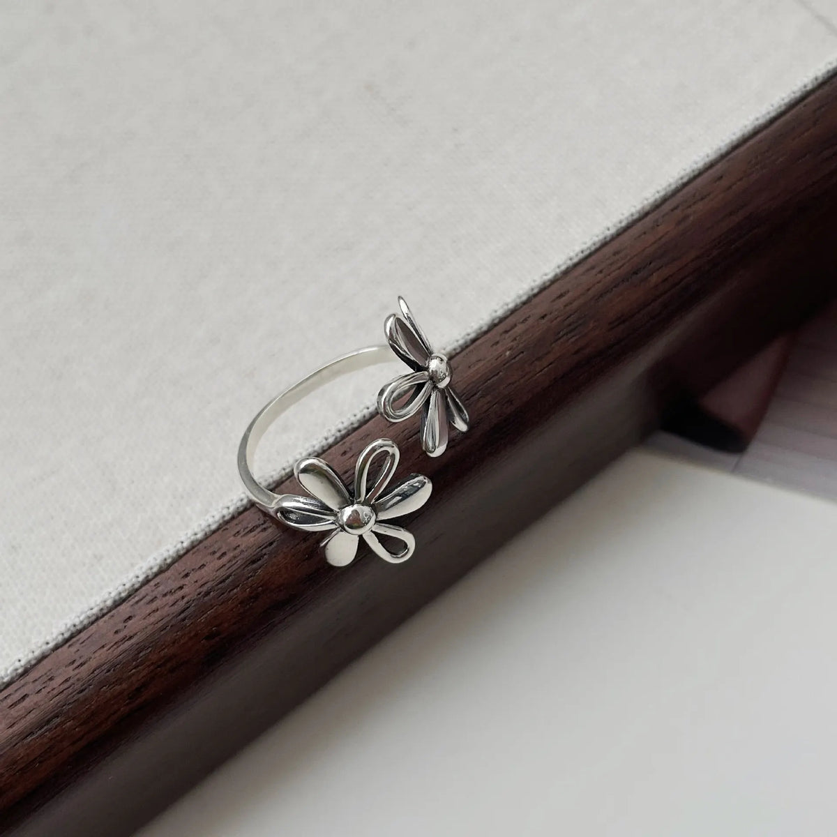 PENDRA Sterling Silver 2 Ring