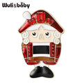 PENDRA Cute Enamel Nutcracker Brooch