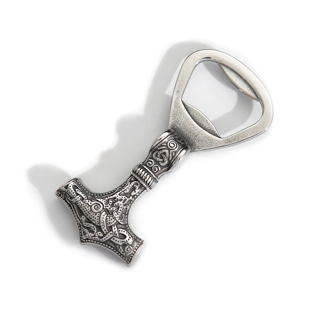 PENDRA Mjolnir Viking Thor Hammer Bottle Opener Pendant