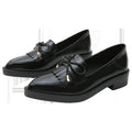 PENDRA Leather Platform British Small Shoes