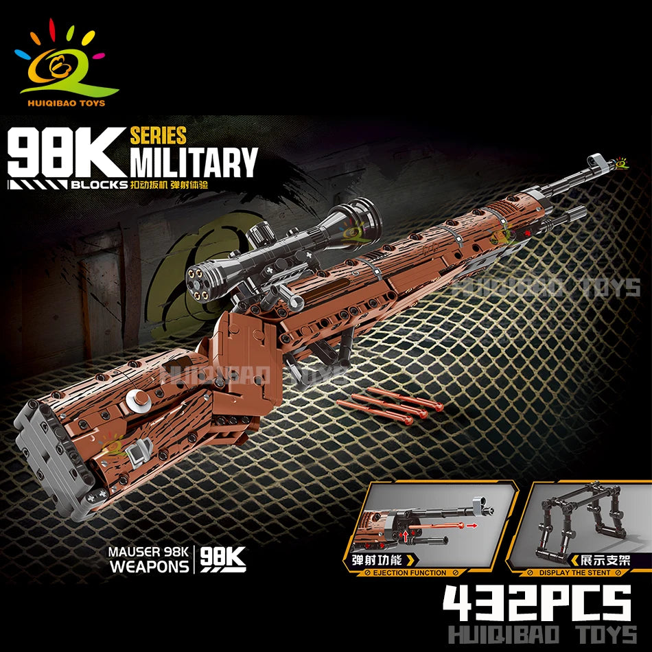 PENDRA 98K Assault Rifle Building Set