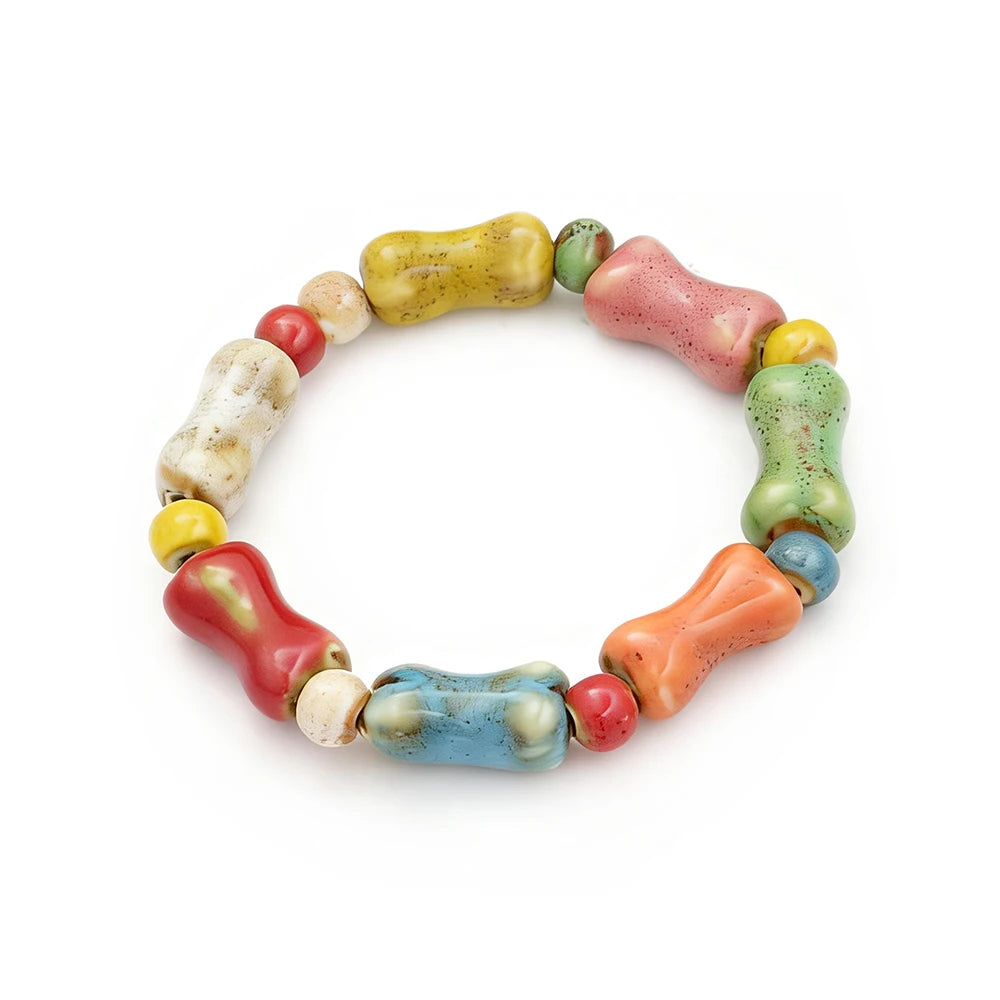 PENDRA Ceramicbead Bohemian Beaded Bracelet