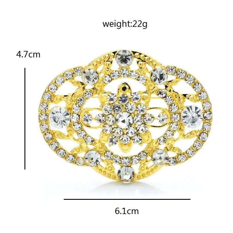 PENDRA Insectflora Insect and Flower Brooch