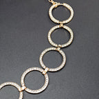 PENDRA Miraene Gemstone Minimal Waist Chain Belt
