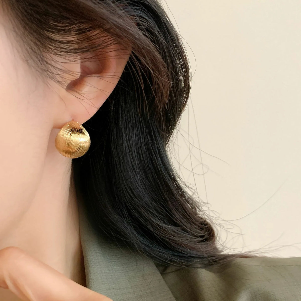 PENDRA Geometry Silver Earrings