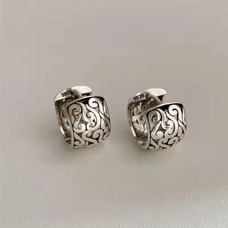 PENDRA Geometry Sterling Silver 5 Earrings