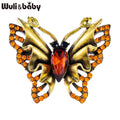 PENDRA Vintage Butterfly Brooch