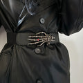 PENDRA Seraelle Skull Designer Wide Corset Belt