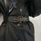 PENDRA Seraelle Skull Designer Wide Corset Belt