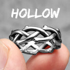 PENDRA Weaving Boyfriend Steel Ring