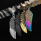PENDRA Angel Wings Animal Steel Necklace