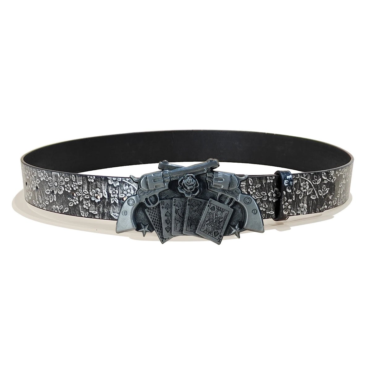 Men's Vintage Embossed Pu Leather Belt For women Skull Ghost Buckle Y2K Gothic Punk Rock Hip Hop Accessory spring summer