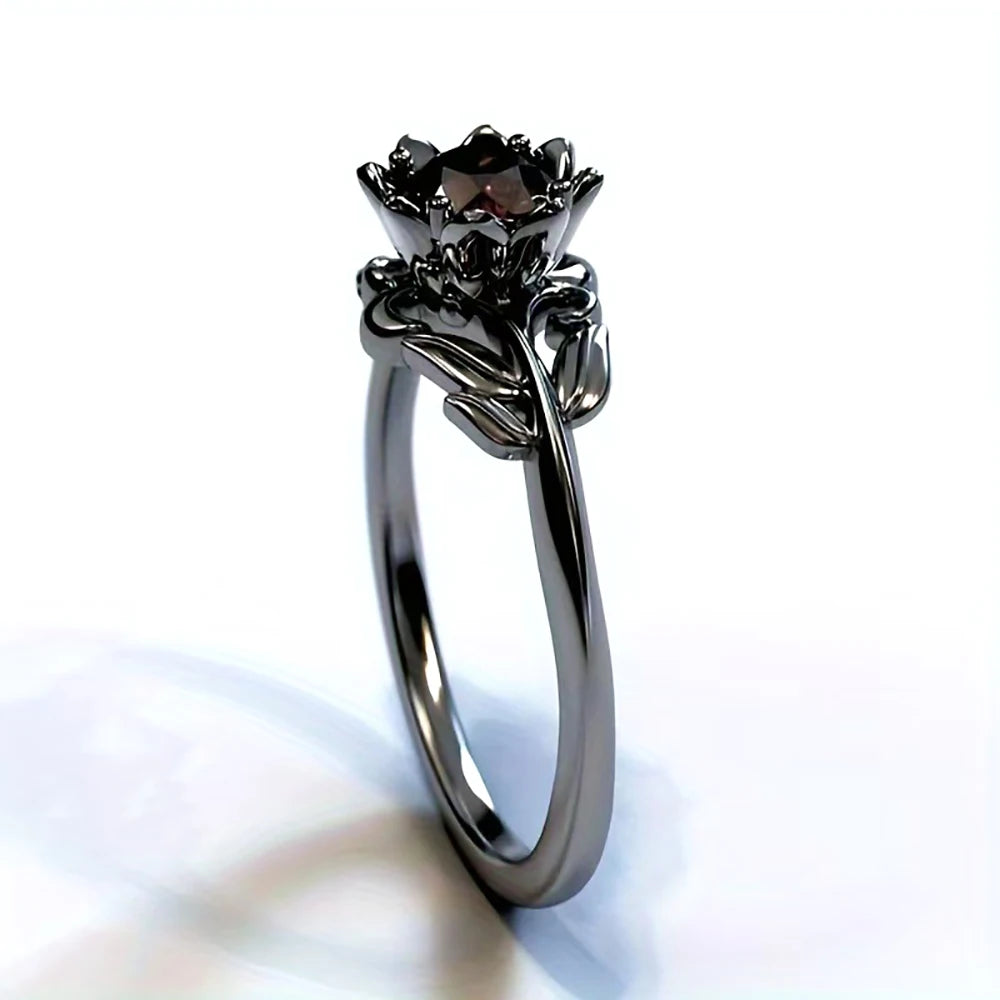 PENDRA Flower Red Ring