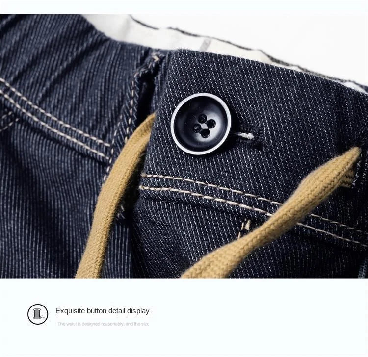 PENDRA Loose Drawstring Cowboy Pants