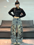 PENDRA American Washed Distressed Jeans