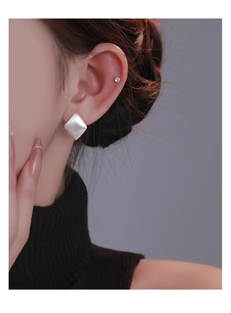 PENDRA Geometry Sterling Silver 10 Earrings