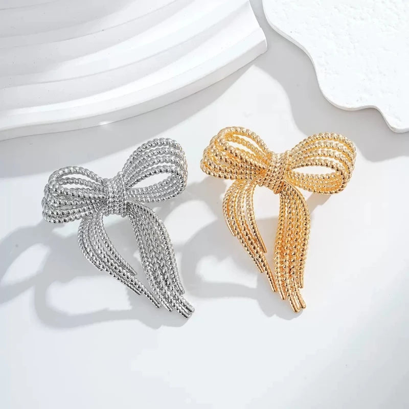PENDRA Bellarose Metal Bowknot Brooch