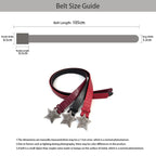 PENDRA Velaine Leather Black Belt