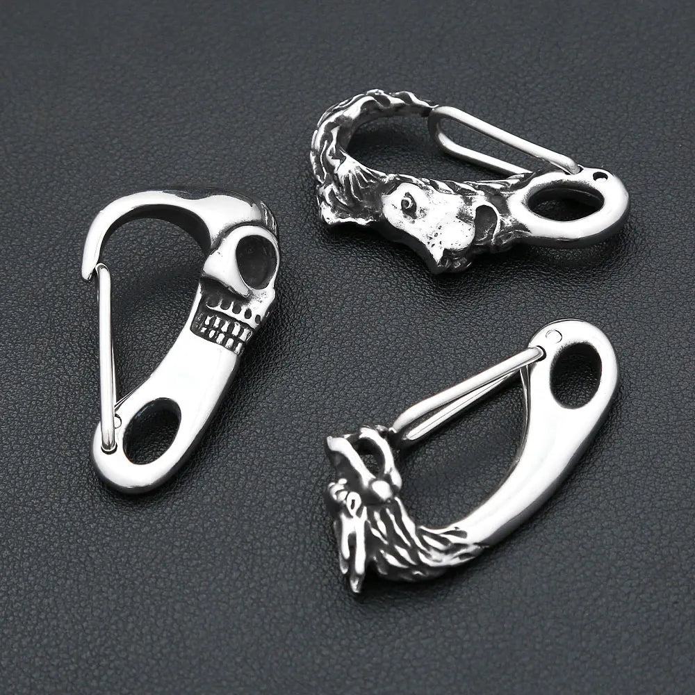 PENDRA Lionkey Stainless Steel Lion Head Keychain