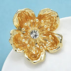 PENDRA Plumelle Alloy Plum Blossom Brooch
