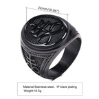 PENDRA Kaevara Cross Charm Ring