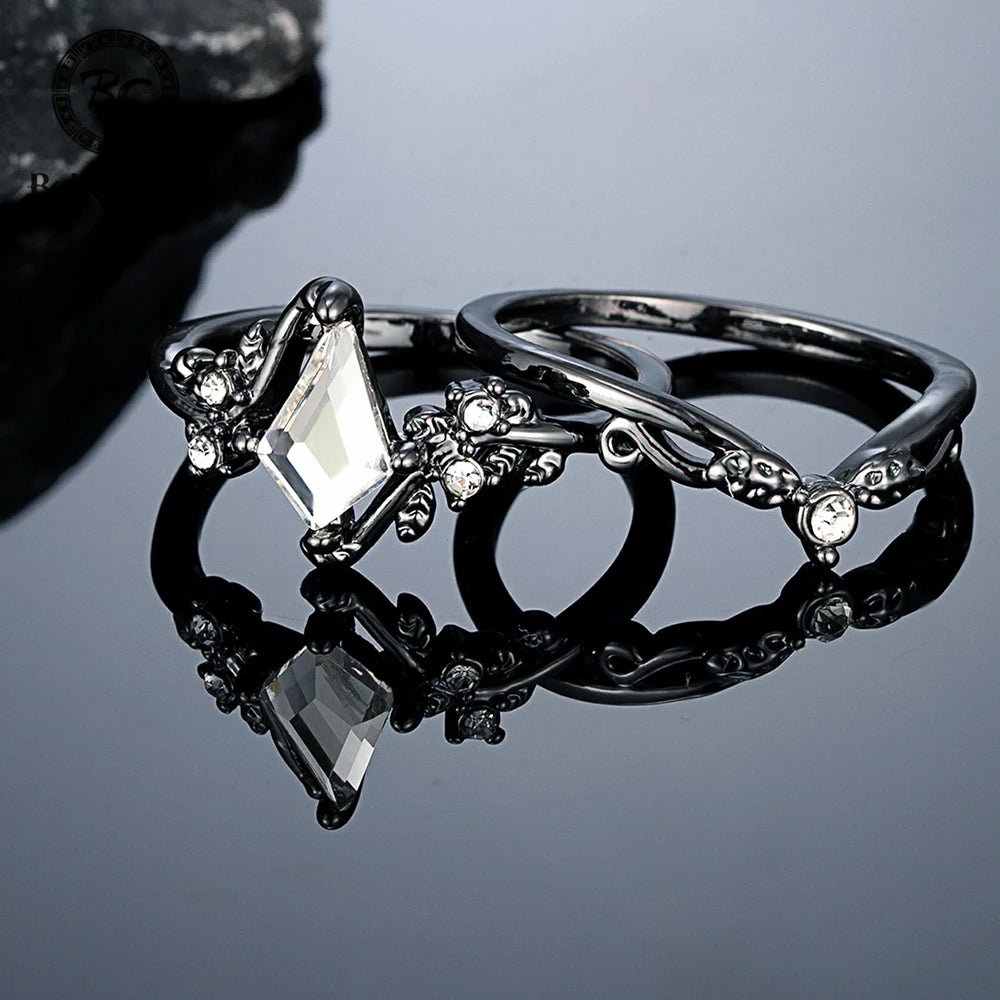 PENDRA Luxury Black Ring
