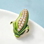 PENDRA Cornelia Pearl Corn Brooch