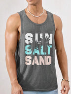 PENDRA 3D Print Sport Sleeveless T-Shirt