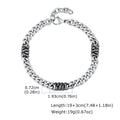 PENDRA Cuban Twisted Link Bracelet