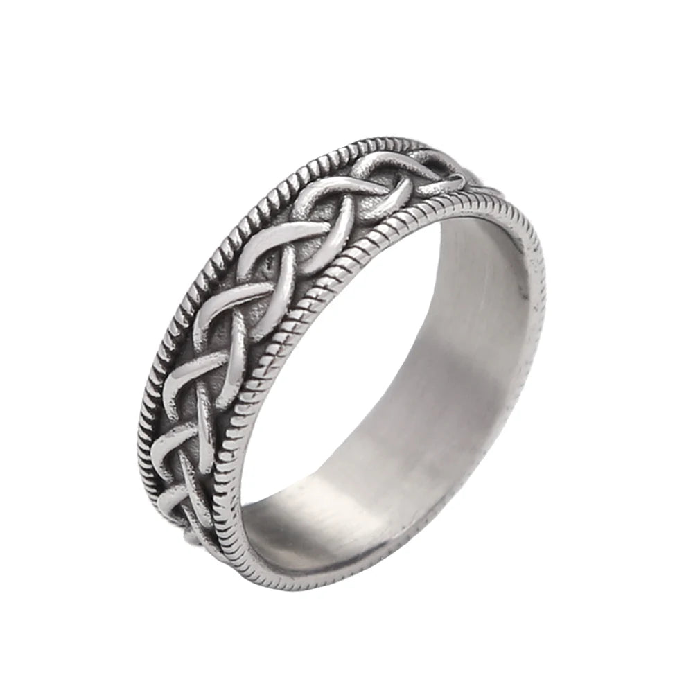 PENDRA Celticorn Viking Celtic Knot Ring