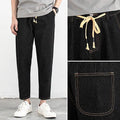 PENDRA Elastic Waist Drawstring Brand Pants