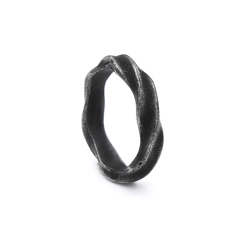 PENDRA Mobius Simple Stainless Steel Ring