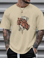 PENDRA Printed Rap Hip T-Shirt