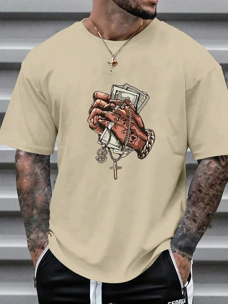 PENDRA Printed Rap Hip T-Shirt