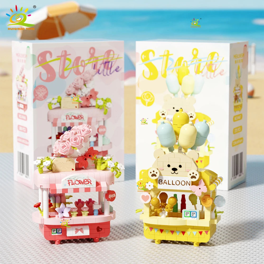 PENDRA Cute Dessert Micro Building Set
