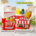 PENDRA Shop Burger Micro Building Set