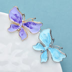 PENDRA Enamel Swallowtail Butterfly Brooch