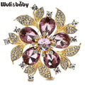 PENDRA Florielle5 Crystal Brooch