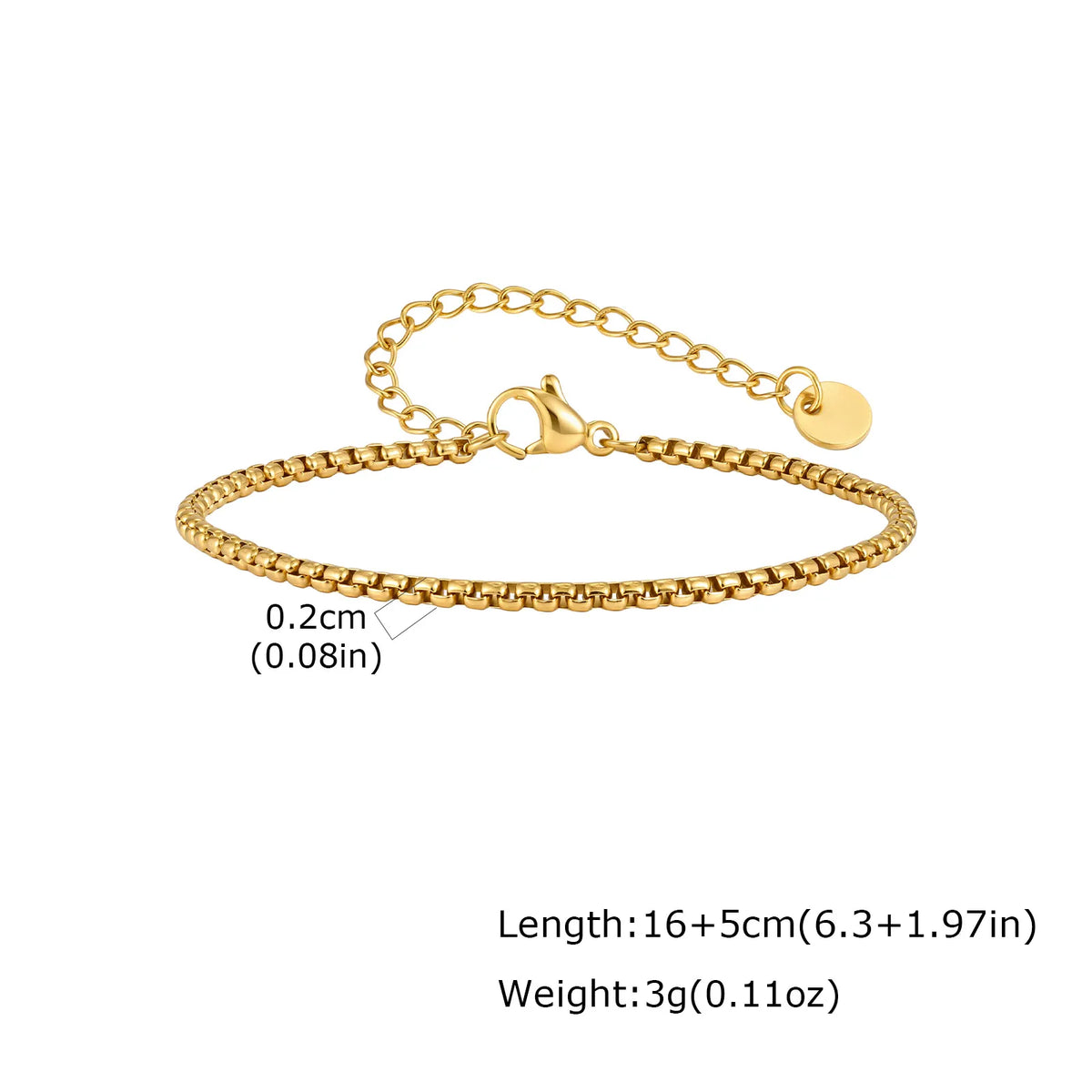 PENDRA Gold Silver Bracelet