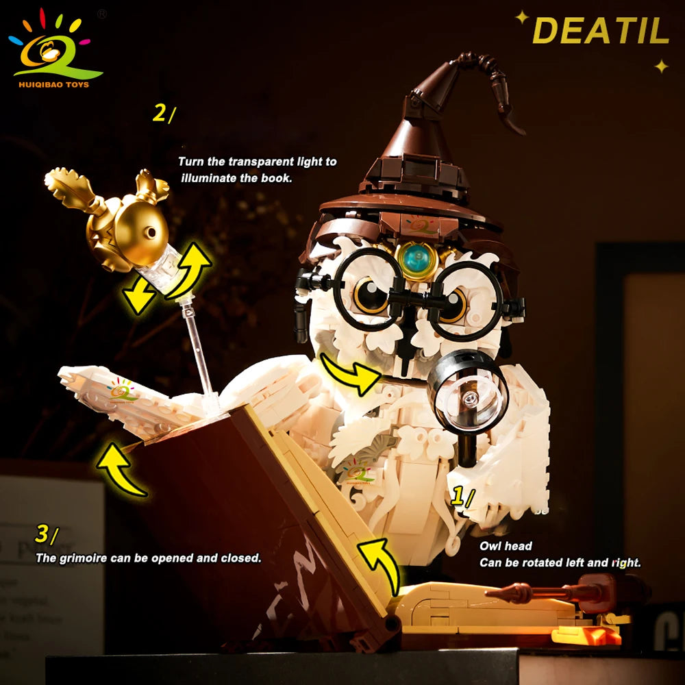 PENDRA Owl Doctor LED Building Set