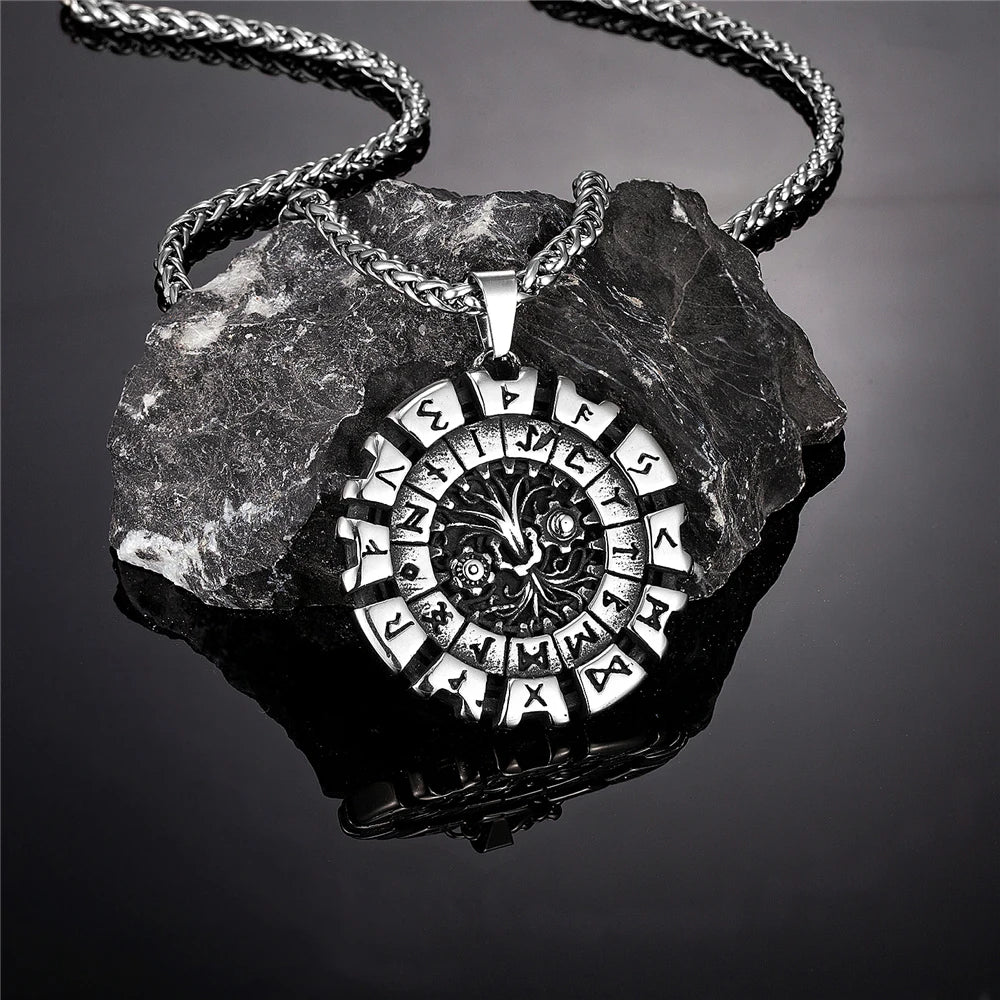 PENDRA Tree Life Rune Necklace