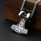 PENDRA Mjolnir Nordic Viking Thor Hammer Necklace