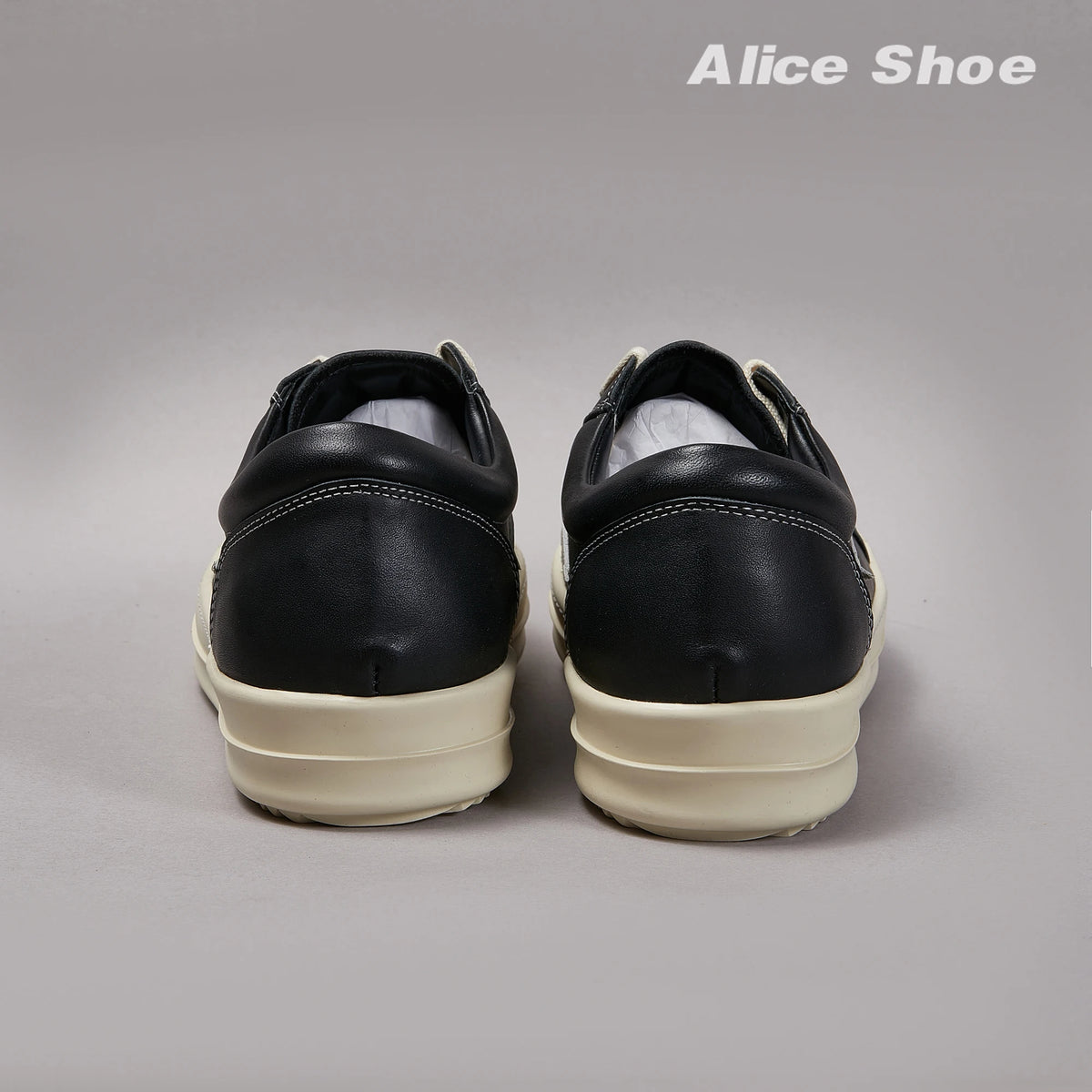 Leather Women Sneaker Outdoor Designer Men Shoe Low Top Holiday Black Lace-up Shoe Luxury Thick-sole Shoe Casual Platform Shoe